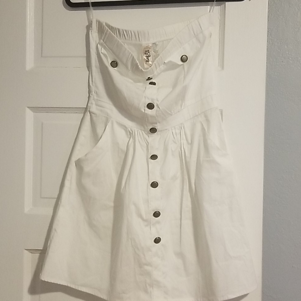 New Strapless Short Dress